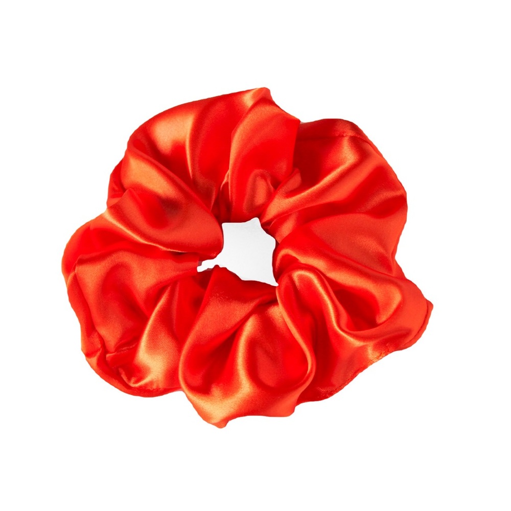 NWT Orange XL Scrunchie by Raven Lane | Silky Satin Oversized Scrunchies